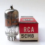 Tube 5CM8 Rca Nos Nib New 1 Piece In Box. Fixed Price $29.15.