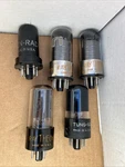 Mix Lot Of 5 Raytheon Tung Sol Ken-rad Tubes Vacuum Untested. Fixed Price $30.00.