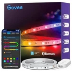 Govee H617A Rgbic Led Strip Lights With Bluetooth 16.4FT New (open Box). Fixed Price $12.76.
