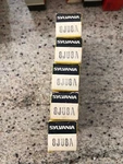 New Nos Boxed Sleeve Of 5 Sylvania 8JU8A Radio Audio Vacuum Tubes. Fixed Price $7.49.