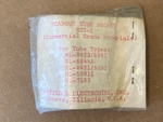 Nos Vintage National RTS-2 Nixie Tube Socket Sealed Package For NL-8421. Fixed Price $15.00.