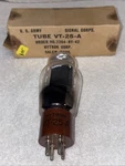 Hytron VT-25A Type 10 Long Plate Vaccum Tube Amplitrex Nos Nib. Fixed Price $130.00.
