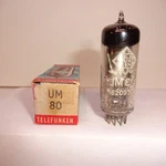 Qty 1, Vacuum Tube, UM80, Telefunken Green Tuning Indicator, See Video. Fixed Price $22.95.