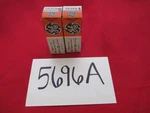 Ge 5696A Electronic Vacuum Amp Tube Nos New In Box Lot Of 2. Fixed Price $8.50.