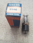 Nos Tung-sol 5Y4G Vacuum Tube. Fixed Price $34.99.