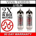 Brand New Matched Pair Jj EL84 6BQ5 Fully Tested Guaranteed Vacuum Tubes. Fixed Price $43.86.