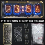 Kit IN-12 Nixie Clock Gold Acrylic Stand With Options Black Board 4 Tubes. Fixed Price $99.95.