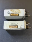 Rare Pair Nos Western Electric D-161659 Condenser 400V 4MF Oil Capacitors 287C. Fixed Price $375.00.
