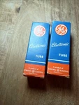 Pair Of Ge Electronic Vacuum Tubes #GL5725. Fixed Price $20.00.