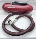 Vtg Westinghouse Red Metal Model T4 Canister Vacuum Works Great Rare Atomic Era. Fixed Price $249.00.