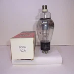 Qty 1, Vacuum Tube, 866A, Rca, Fully Tested Hickok 539C. Fixed Price $12.95.