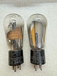 Rca Globe Pair Cunningham CX-345 Output Tubes. Fixed Price $250.00.