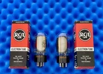 Two Rca 6L6GC Tubes / Amplitrex Tested +100% Match 1969 Date Exact Gm. Fixed Price $587.00.