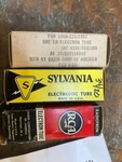 3 6AG5 6186 Rca Sylvania Vacuum Tubes TV7=NOS. Fixed Price $8.99.