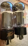 Matched Pair 6L6GC STR387 Foil Getters Holy Grail Sylvania Peavey SUPER6. Fixed Price $391.50.