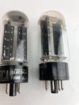 Lot (2) Vintage Radio Vacuum Tubes Tung-sol 5U4 Gb, Rca (same Model?) Vtg. Fixed Price $20.09.