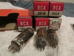 New Nos Lot Of Rca Raytheon Vacuum Audio Radio Electron Tubes 3AL5 3AF4A 3BC5. Fixed Price $6.55.