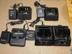 Motorola, Ge, NTN4881B, P5PS10 Battery Chargers. Fixed Price $35.00.