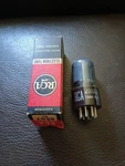 Vintage Nos 6SN7 Gt Rca Electron Tube Smoked Glass Original Box. Fixed Price $59.00.
