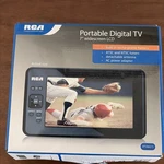 New Openbox Rca RTV86073 Portable 7" Widescreen Lcd. Built-in Rechargeable Batt.. Fixed Price $44.99.
