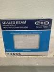 Cec Sealed Beam 12.8V 35/35W Retangular Design (H4656). Fixed Price $14.00.