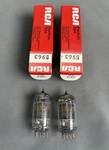 Rca 5963 12AU7 Tubes Nos Pair Matched Codes 1975 Grey Long Plates. Fixed Price $37.99.