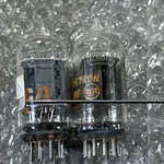 Vintage Clear Top Rca 12AU7AS,BALANCED, Long Ribbed Grays Tests 72/100, 76/100. Fixed Price $29.00.