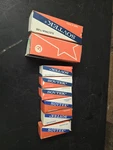 Lot Of 8 New Old Stock Sovtek Tubes (2)6505WE (4)EL34WXT 6SL7GT. Fixed Price $350.00.