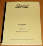 Instruction Service Manual For Hickok 209B Vtvm Vacuum Tube Voltmeter New Remas. Fixed Price $12.99.