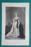 Victoria Queen Of England - 1863 Portrait Print. Fixed Price $27.97.