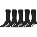 Globe Men's Blackout Crew Socks (5 Pair Package) Black/black - GB71639068,. Fixed Price $29.50.