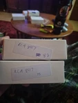 Matched Pair (2) Rca 8417 Vacuum Tubes High Power Output Tests Strong. Fixed Price $200.00.
