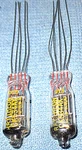 2 Nos Raytheon CK534AX Subminiature Vacuum Tubes - Pentodes For Audio & Radio. Fixed Price $12.00.