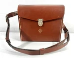 Vintage General Radio Brown Leather Carrying Case/bag (possibly For 1556-B). Fixed Price $16.99.