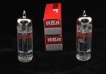New Qty 2 Rca 6GV8 ECL85 Gt Britain Matched Pair Grey Plates Getter Nos Tubes. Fixed Price $68.93.