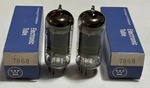 Matched Pair Nos Westinghouse 7868 Tubes. Fixed Price $140.00.