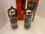 12HL7 Pair Nos Rca & Ge Audio Vacuum Tubes. Fixed Price $26.10.