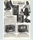 1942 Paper Pg Sonora Portable Radio Ge Stewart Warner Dewald Globe Trotter. Fixed Price $14.99.