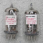 12AX7 AC5 High Gain ECC83 Ruby Test Excellent As Pictured Nos+. Fixed Price $42.00.