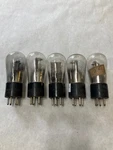 5 Rca Radiotron Uy 227 Vacuum Tubes, Tested. Fixed Price $25.00.
