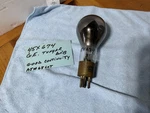 Tennis Ball Tungar Tube Bulb 45X674 Rectifier Brass Base General Electric Rare. Fixed Price $89.99.