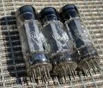 A+ Trio (3) 1963 Amperex 6CW5 EL86 Power Tubes Bugle Boy M1E L3B1 Bruxelles. Fixed Price $65.00.