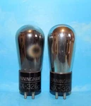 Cunningham CX-326 Type Tubes Balloon Engraved Bases. Fixed Price $11.98.