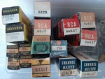 Vacuum Tube Lot Of 16 Nos Sylvania Rca Channel Master Ge Nu. Fixed Price $45.00.