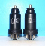 Type Rca Radio Audio Metal Amplifier Vacuum 2 Tubes Valves Tested 6J7GT. Fixed Price $15.99.