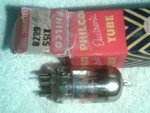 Vacuum Tube 1EA Nib X155 / 6BZ8 Philco Tstd Nos Radio Amplifier Ham. Fixed Price $7.00.
