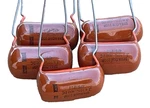 Nos Vintage Capacitor Sprague 220P +10%-400DC- Orange Brown Drop (lot Of 5). Fixed Price $15.99.