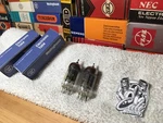 2X Boxed Longblackplate Squaregetter Westinghouse Usa 12AU7 ECC82 /samecode 1960. Fixed Price $549.00.