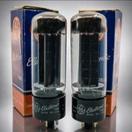 Nos Pair/ge 5U4GA/GB/TALL Bottle/black PLATES/45 Getter/same Date CODES/1956. Fixed Price $54.95.