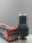 1956 Raytheon Usa 6X5GT Nos Nib 100/100% Black Plate Bottom D Serious Tubes T871. Fixed Price $14.00.